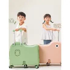 Bagagem infantil alemã Seiko pode montar meninas meninos pequeno novo estilo carrinho de viagem com senha assento de bag