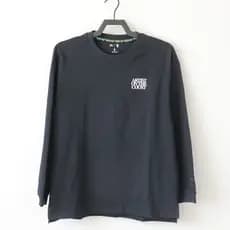 Anta Camiseta masculina de manga comprida Irving gola redonda pulôver suéter de treinamento de basquete Top esportivo172