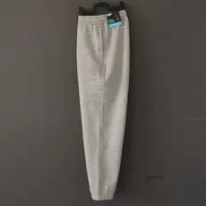 Anta Calças masculinas outono inverno estilo forro de lã quente confortável cordão treinamento esportes de malha15244830