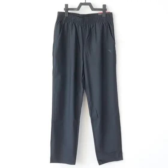Anta calças femininas calças compridas primavera outono estilo pele de gelo respirável confortável moda reta malha calça