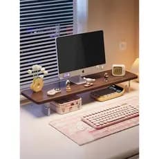 Suporte de Monitor de computador, rack elevado, armazenamento de mesa, Notebook, suporte de tela de mesa elevado
