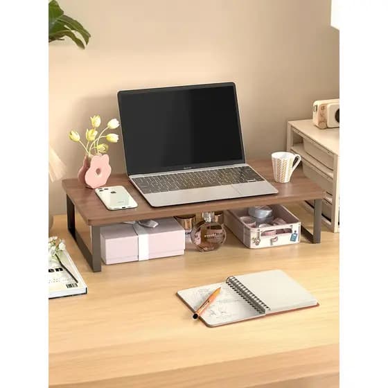 Estrutura de suporte para computador, suporte para Notebook, Monitor oco suspenso, estrutura de aumento de resfriamento,