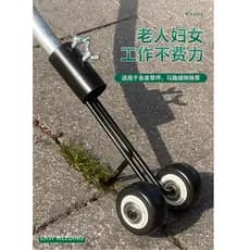 Weeder gap capina rolo cabeça ferramenta útil capina livre ajustável jardinagem dobrar sobre ferramenta lacuna weeder