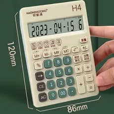 Calculadora Aluno Dedicado Escola Primária Quarta Série Edição de Educação Humana Livro Didático Mesmo Estilo Pequena De