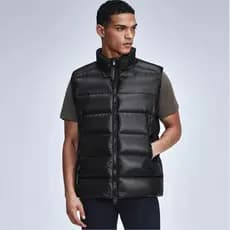High Rock/Swan armadura ao ar livre inverno leve veludo para baixo colete masculino feminino curto gola G321