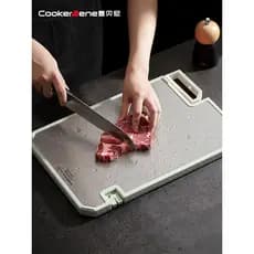 Cookerbene Classificação Dupla Face Tábua de Corte de Cozinha Doméstica Pequena Tábua de Cortar Tábua Pegajosa Tábua de