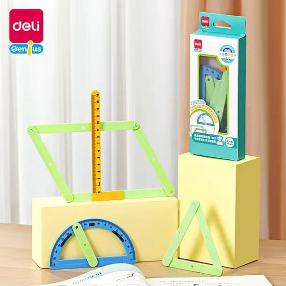 Deli Cube Cube Retangular Matemática Auxiliares de Ensino Modelo Alunos da Escola Primária Geometria Tridimensional Long