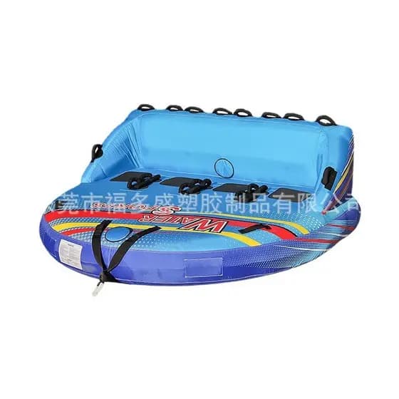 Novo produto água inflável trator de quatro pessoas sofá de água inflável barco inflável iate trator barco sofá inflável
