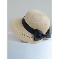 Chapéu de ráfia feminino verão oco palha chapéu de sol arco balde chapéu viagem férias aba grande chapéu de sol