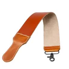 Grandslam faca de balanço de couro de primeira camada, pano reto, navalha Manual, pano de afiação, navalha à moda antiga