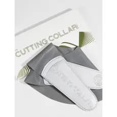 Corte de cabelo xale corte de cabelo dedicado Velcro silicone babador cabeleireiro Ultra-fino antiaderente resistente a