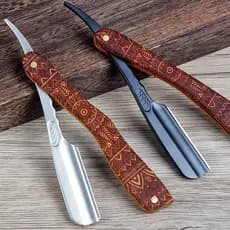 Navalha Manual navalha barbearia lâmina de segurança navalha profissional novato Anti-risco aparar faca titular