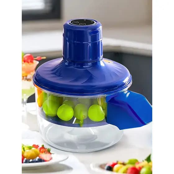 Descascador de frutas totalmente automático, descascador de uva, frutas virgem, estupro verde, alho, elétrico, doméstico