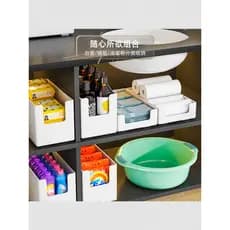 Armário lanches diversos cesta de armazenamento doméstico cozinha organizador caixa Desktop ângulo reto caixa armazename