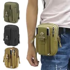 Bolsa de cintura tática ao ar livre multifuncional esportes correndo saco dos homens à prova dwaterproof água saco do te
