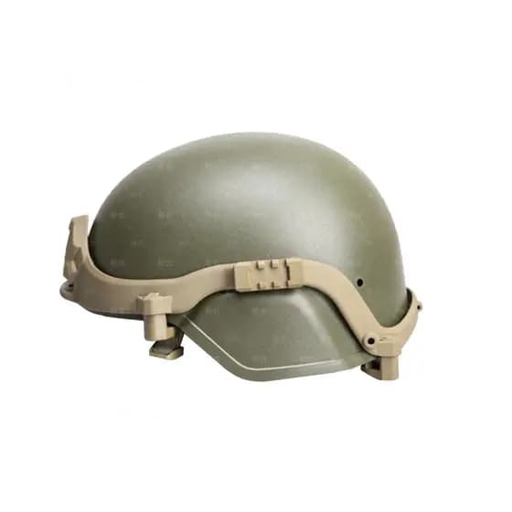 Novo estilo 400g proteção de trilho proteção de ouvido capacete leve capacete de aço Kev Mooncake tipo sistema de capace