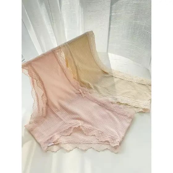 Início da primavera novo estilo rosa menina flor de cerejeira rosa tira Horizontal estilo menina calcinha leite seda res