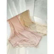 Início da primavera novo estilo rosa menina flor de cerejeira rosa tira Horizontal estilo menina calcinha leite seda res