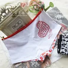 Comércio exterior exportado para a Holanda pedido Original cuecas Boxer femininas tamanho grande gordura MM Hip-coberto
