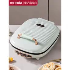 Monda monda multifuncional elétrica bolo pan elétrico parada de bolo doméstico dupla face aquecimento panqueca fabricant