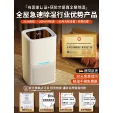 Umidificador de exportação 110V, pequeno, doméstico, silencioso, inteligente, de volta para o céu sul, desumidificação,