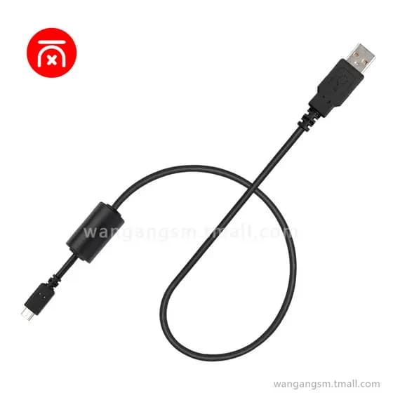 Cabo de dados Micro usb, cabo de dados Android à moda antiga, Interface antiquada, Mini porta Trapezoidal, cabo usb Blue