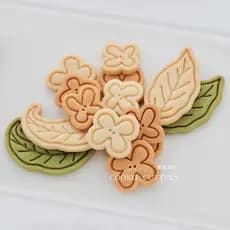 Combinação criativa Osmanthus Mid-Autumn Festival molde de biscoito diy trevo de quatro folhas suplemento alimentar para