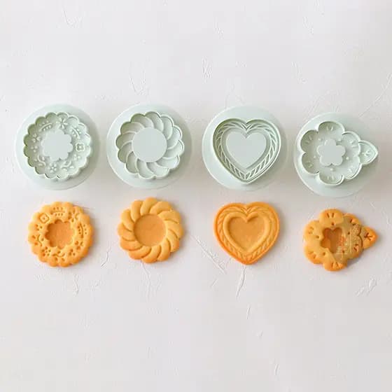 Japão japão COTTA genuíno estilo japonês Popular dia dos namorados flor amor sanduíche de frutas DIY cozimento molde de