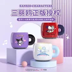 Sanrio Bluetooth áudio Mini alto-falante Subwoofer alto Volume de alta qualidade ao ar livre portátil feminino presente