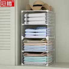 Pequeno armário pequeno divisória em camadas Ultra-estreito fino guarda-roupa divisória Rack de armazenamento largura 20