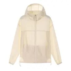 Protetor solar roupas masculinas estilo primavera verão outono novo estilo leve com capuz sensação legal UPF50 + casal p