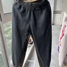 Calças esportivas masculinas de imitação de lã de cordeiro para sala de montagem, forro de lã espessado, calças esportiv