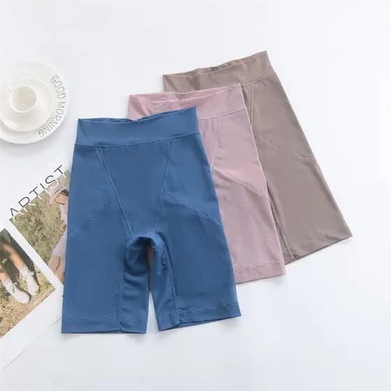 Comércio exterior pedido Original senhoras Net gaze corpo moldar calças Boxer Briefs Hip-Lifting barriga-estreitamento f