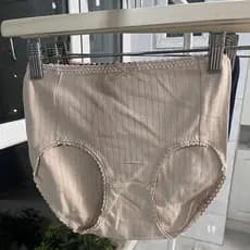Apenas M 100% malha de algodão puro comércio exterior exportado para o Japão calcinha feminina de cintura alta disponíve