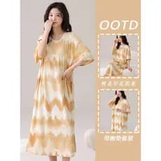 Camisola feminina de uma peça com almofada no peito verão com rosca de seda gelada manga curta comprimento médio moda co