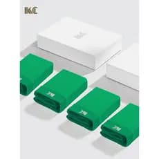 K Roupa íntima masculina antibacteriana virilha inferior roupa íntima verde masculina boxer de algodão puro cuecas boxer
