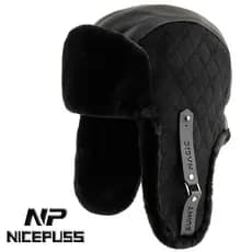 Lei Feng Chapéu Masculino de Inverno Chapéu Grande Circunferência da Cabeça Chapéu Masculino Inverno Quente Chapéu de In