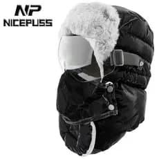 À prova de vento máscara à prova de frio masculino inverno Lei Feng chapéu de inverno chapéu de ciclismo feminino invern