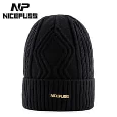 Chapéu masculino inverno chapéu moda quente grande circunferência da cabeça chapéu de lã forro de lã engrossado chapéu d