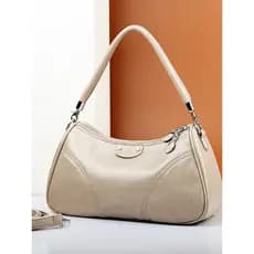 Bolsa de couro genuíno genuíno senhoras 2026 novo estilo mãe bolsa de meia-idade luxo moda axilas couro macio ombro Mess
