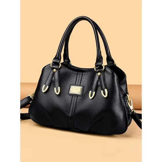 Bolsa feminina de couro genuíno, bolsa mãe 2026, novo estilo, feminina, meia-idade, um ombro, mensageiro, todos @