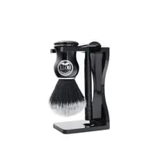 BOTI Conjunto de quatro peças de barbear masculino, escova de barba, suporte de Metal espesso, reparo facial masculino,