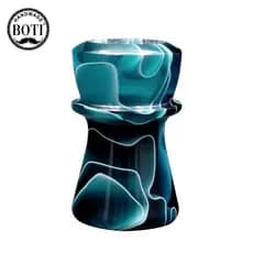 Botti escova de barbear cabo escova de barbear escova de barba linha azul lidar com corte de superfície masculina escova