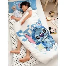 Stitch Anti-pontapé colcha ferramenta útil bebê dormir outono inverno estilo jardim de infância almoço pausa cama das cr