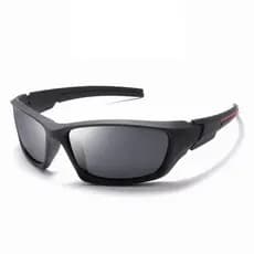 Óculos de Sol Polarizados Masculinos, Óculos Retangulares para Ciclismo, Óculos de Ciclismo ao Ar Livre, Moda Esportiva,