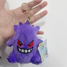 Chaveiro de Pelúcia Monstro Kyogre de Anime Japonês de 10cm, Brinquedo Macio, Presente de Aniversário e Natal para Crian