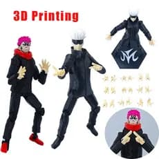 Figura De Ação Da Sorte 13 Manequim 13 Jujutsu Kaisen Impressão 3d T13 Gojo