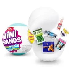 zuru Mini Brands Minis Series Bola Surpresa Cápsula Misteriosa Colecionável HBXN