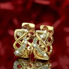 Brincos simples de zircônia em prata esterlina S925, joias de moda, presente para estudantes e senhoras.