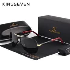 Wy Ting Óculos de Sol Polarizados Vintage de Alumínio para Homens, Óculos de Sol Clássicos de Marca com Lentes Revestida